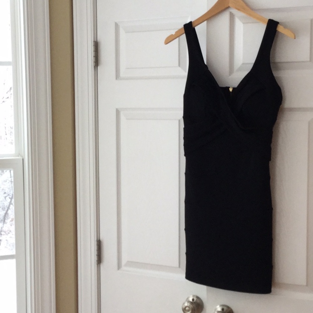Fitted Black Dress